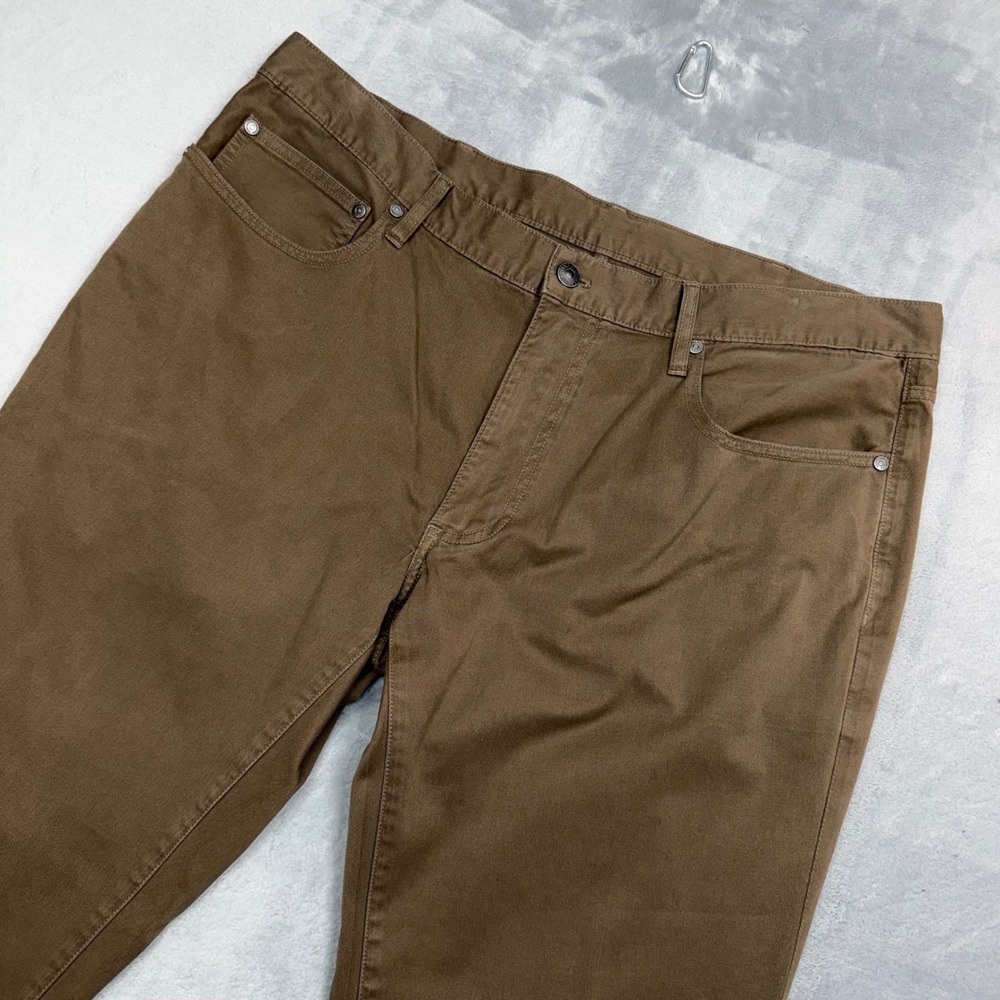 Brooks Brothers Pants Mens W38 L30 Brown 5-Pocket Straight Leg Chino 100105283 - Picture 7 of 11